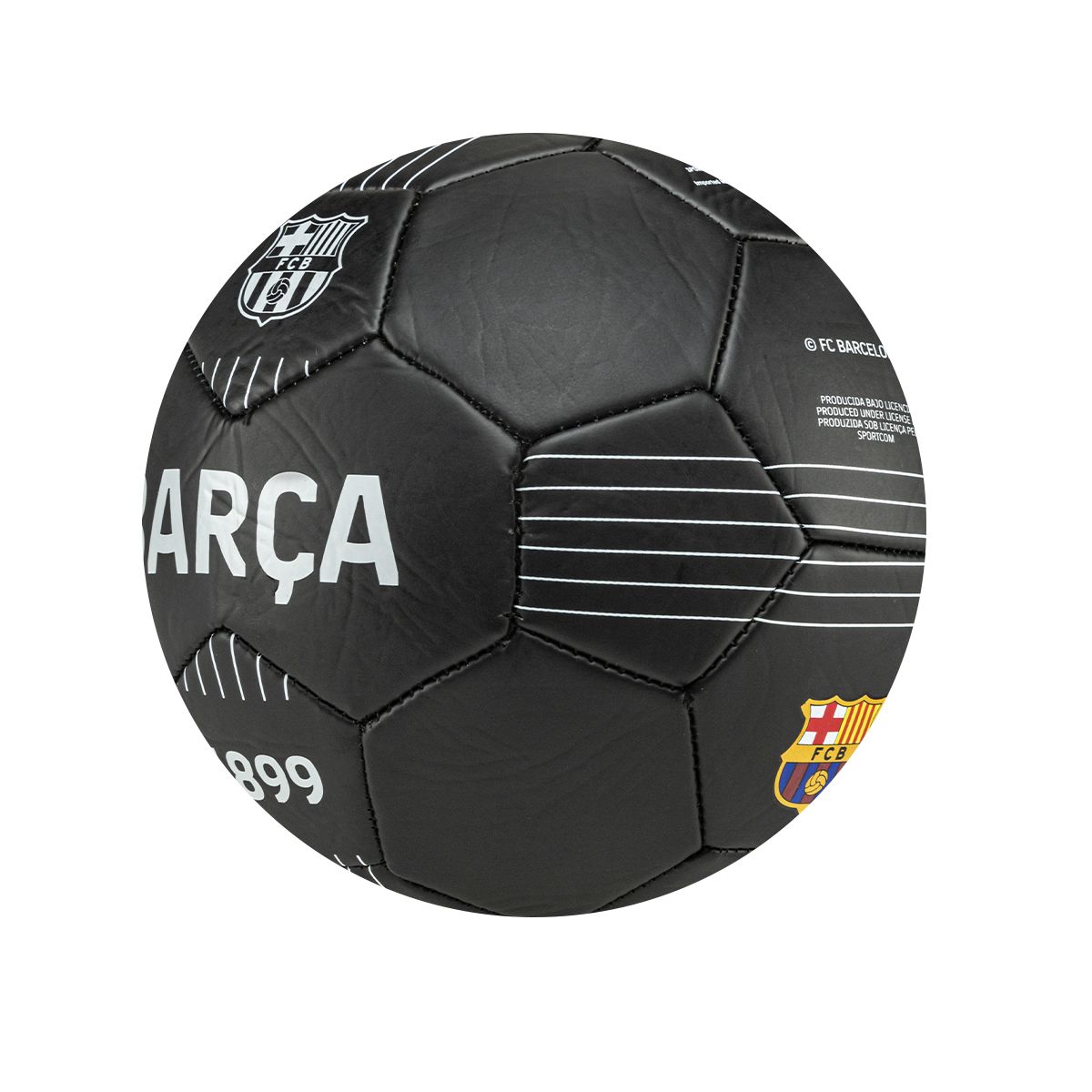 Pelota De Barcelona DRB Numero 5 Negra Solo Deportes