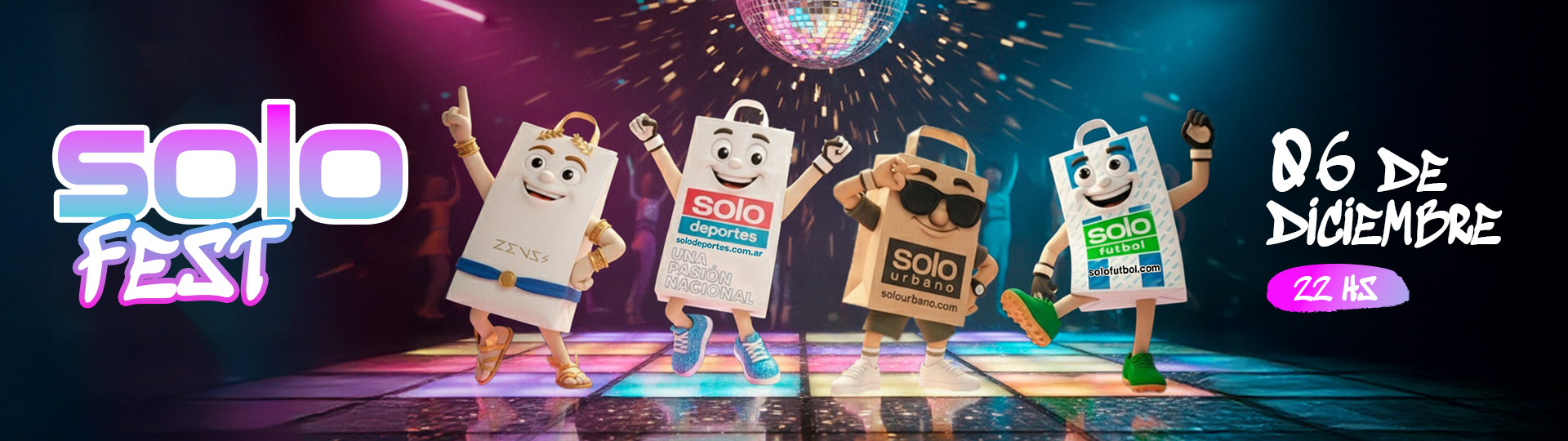 Solo Fest - 06 de Diciembre